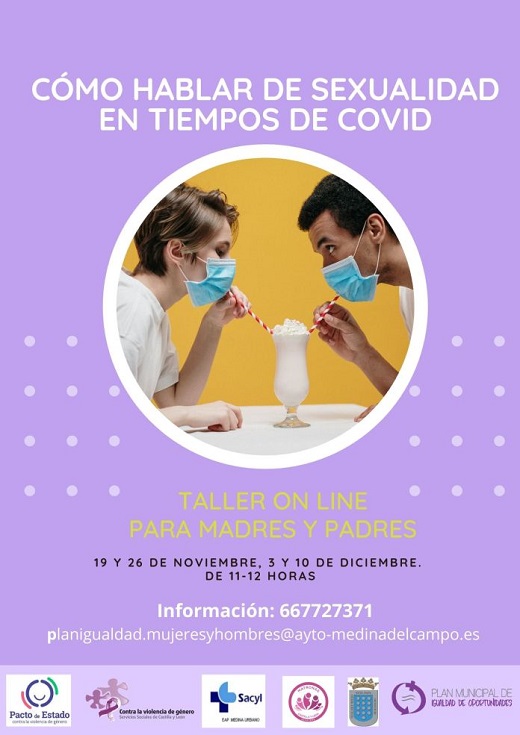 El Ayuntamiento de Medina del Campo imparte un taller sobre educación afectivo-sexual durante noviembre y diciembre.