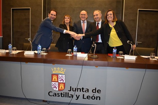 La Junta firma un convenio con la UVa que permitirá a los alumnos de FP del sector agroalimentario poder continuar su formación accediendo a titulaciones de Ingenierías Agrarias.