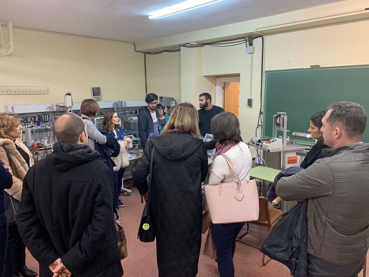 Visita de socios europeos al Centro Integrado de Formación Profesional para consolidar la movilidad europea / Cadena SER