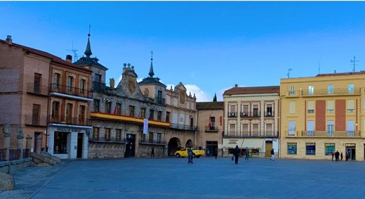 Plaza Mayor de la Hispanidad de Medina del Campo.