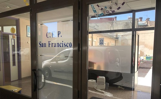 Guardería municipal San Francisco, que se ha visto abocada al cierre. P. G.