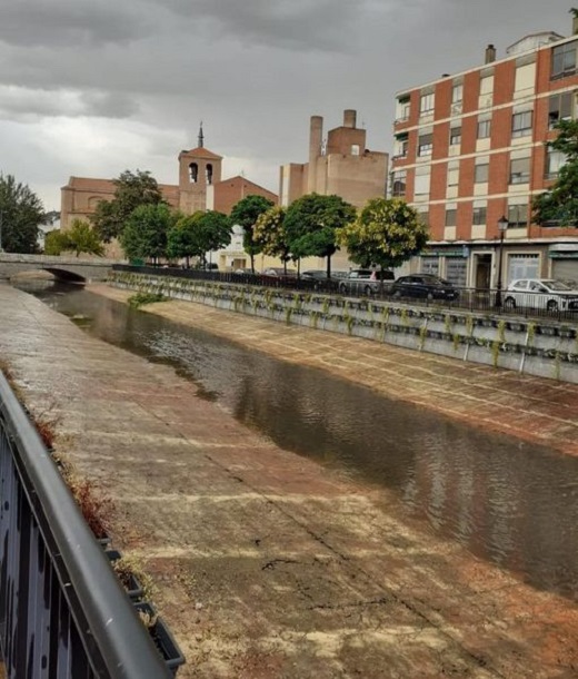 Río Zapardiel de Medina del Campo