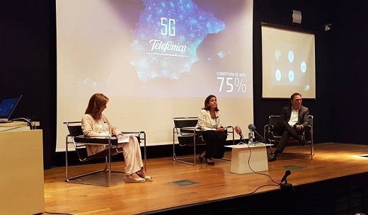 Imagen de la presentación de la llegada de cobertura 5G a Castilla y León. TRIBUNA