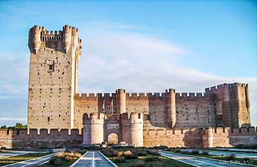 Castillo de la Mota e Medina del Campo.
