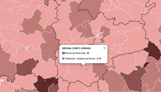 La cifra de fallecidos en Medina y Comarca por COVID-19 ha superado las 200 personas