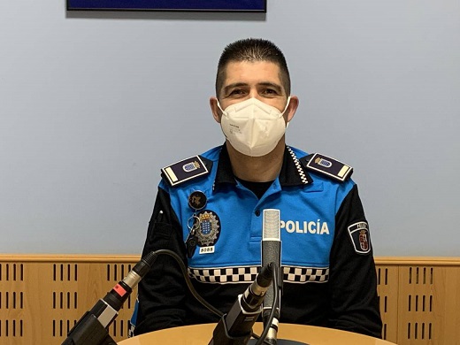 El Inspector Jefe de la Policía Local, Gustavo Álamo, repasa las normas para estos catorce días / Cadena Ser