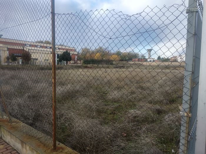 Solar donde se ubicaría la Residencia de Tercera Edad de Medina del Campo