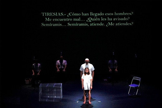 Espectáculo 'Aire', de Threer Teatro. - Foto: D.V.