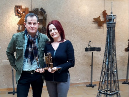 Lolo Sancho expone sus obras en Medina del Campo.