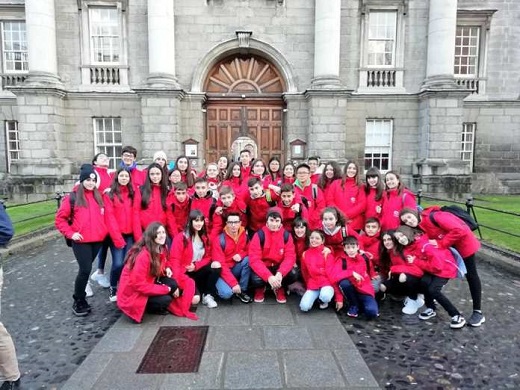 El Colegio San José de Medina del Campo realiza un viaje de inmersión Lingüística en Dublín.