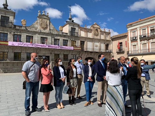 El Ayuntamiento de Medina muestra su apoyo a la Plataforma Corredor Atlántico