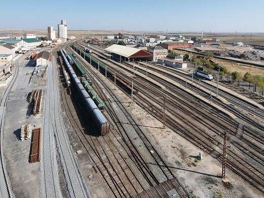 Nudo ferroviario de la estación de ferrocarril de Medina del Campo