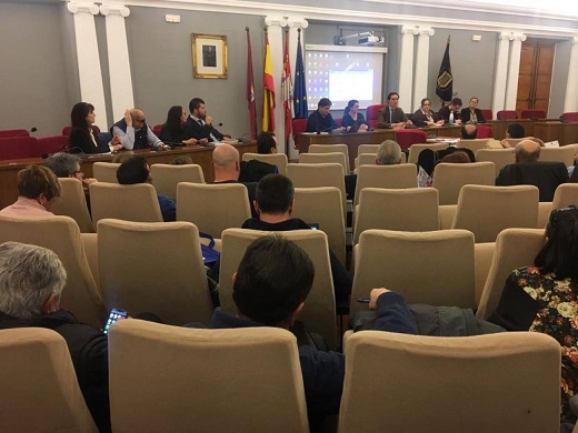 Reunión celebrada el miércoles para trabajar en el desarrollo logístico de la comarca / Cadena SER