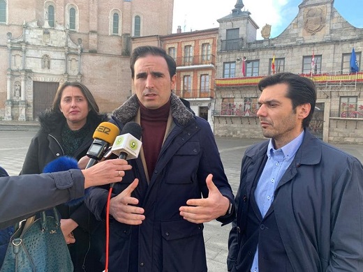 Presentación proposición en apoyo al desarrollo de las infraestructuras logísticas de Medina del Campo.