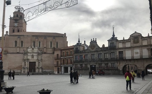 Plaza Mayor de Medina del Campo, en una imagen de archivo. / P. G.