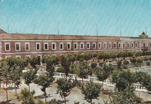 Fachada principal del Cuartel de Artillería Marqués de la Ensenada de Medina del Campo