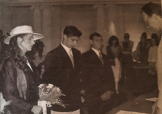 Se cumple el 25 aniversario de la primera boda civil celebrada en el Ayuntamiento de Medina.