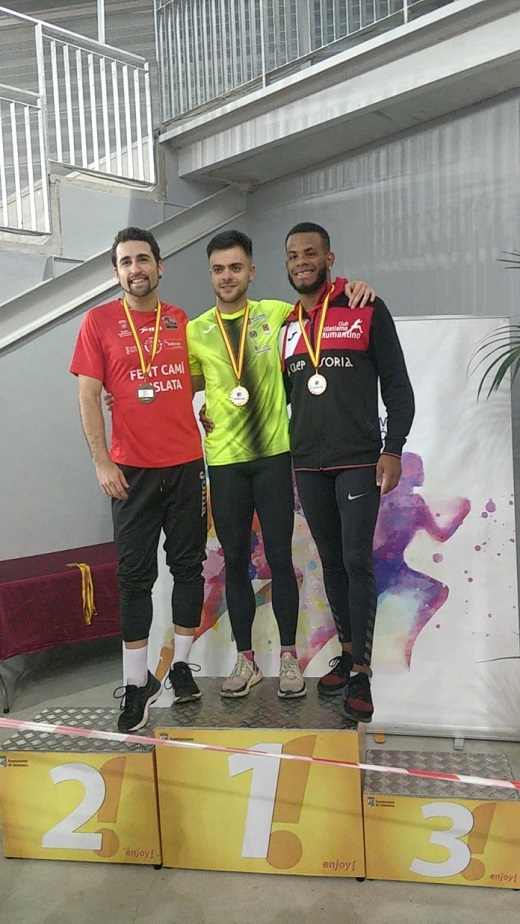 El atleta medinense Sergio Juárez se alza con el título de Campeón de Castilla y León