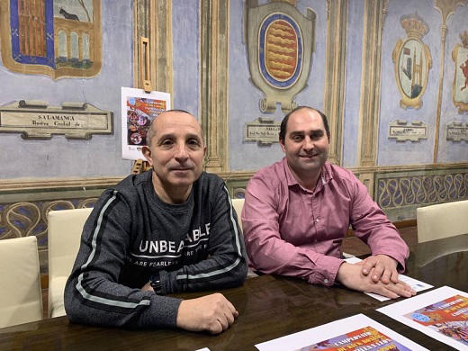 José Manuel Alonso y Juan Antonio Pisador presentan el Campeonato de Kickboxing / Cadena SER