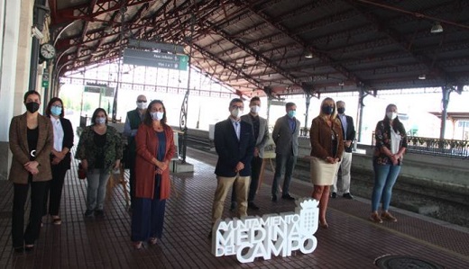 160 años después, Medina del Campo quiere seguir vinculada al ferrocarril.