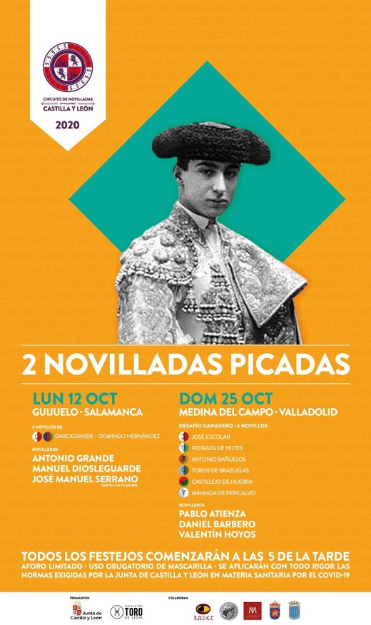 Cartel Novilladas Picadas CyL