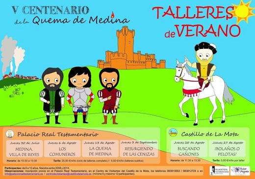 La Quema de Medina cumple 500 años envuelta en actividades infantiles