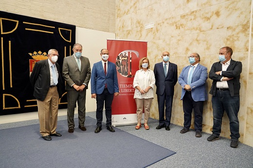 Miriam Chacón / ICAL . El presidente de las Cortes y de la Fundación de Castilla y León, Luis Fuentes, reúne al Comité Científico del proyecto ‘El tiempo de la libertad. Comuneros V Centenario’ para los actos de celebración del 500 aniversario del Movimiento Comunero.