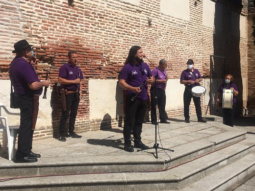 Las dulzainas envuelven con su tradicional sonido la Semana Renacentista de Medina del Campo