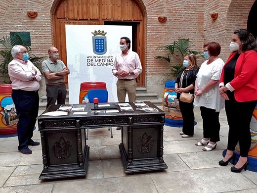 Presentación del Matasellos conmemorativo del V Centenario de La Quema de Medina