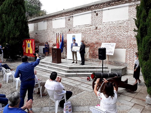 Recepción Oficial celebrada en la mañana de hoy viernes con motivo de la conmemoración del V Centenario de La Quema de Medina del Campo.