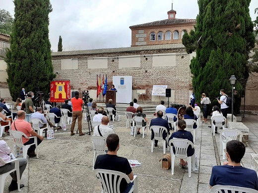 Recepción Oficial celebrada en la mañana de hoy viernes con motivo de la conmemoración del V Centenario de La Quema de Medina del Campo.