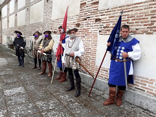 Recepción Oficial celebrada en la mañana de hoy viernes con motivo de la conmemoración del V Centenario de La Quema de Medina del Campo.