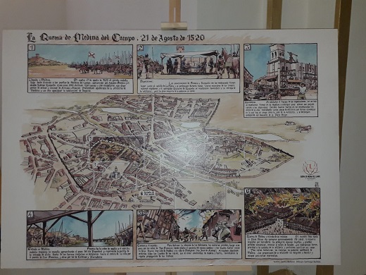 La Quema de Medina del Campo, 21 de agosto de 1520 (PUEDE AMPLIARSE)