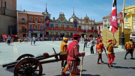 La Villa de Medina del Campo Celebra el V Centenario de la Quema de Medina.