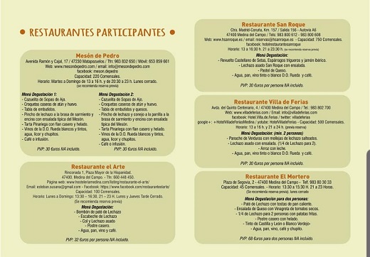 Restaurantes Participantes