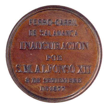 Moneda conmemorativa acuñada para conmemorar la efeméride.