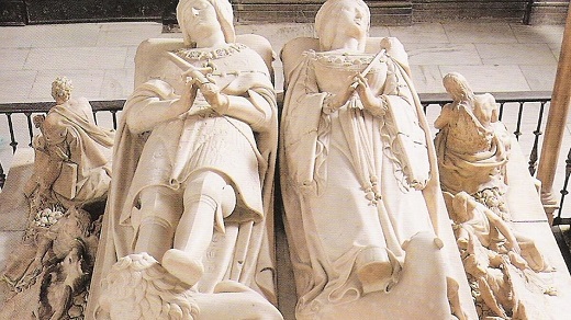 Felipe el Hermoso y Juana la Loca en la Capilla Real de Granada / G. H.