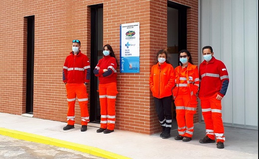 Inauguración de la Base de Emergencias Sanitarias de Medina del Campo. /
P. G.