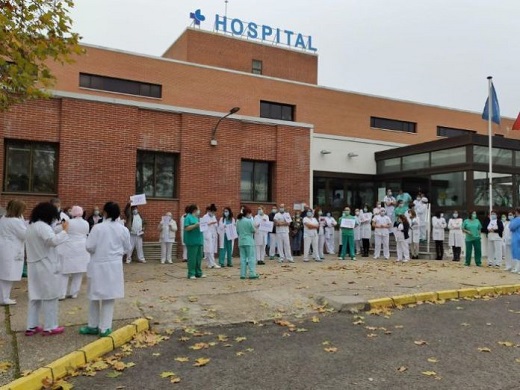 La Gerencia del Hospital de Medina del Campo asegura que «la atención de los casos graves y urgentes está garantizada»