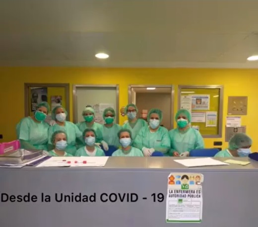 Desde el Hospital Comarcal de Medina del Campo. 