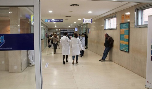 Hospital Clínico. La media continúa oscilando en torno 33% de personas que han superado ya el virus desde el comienzo de la pandemia.