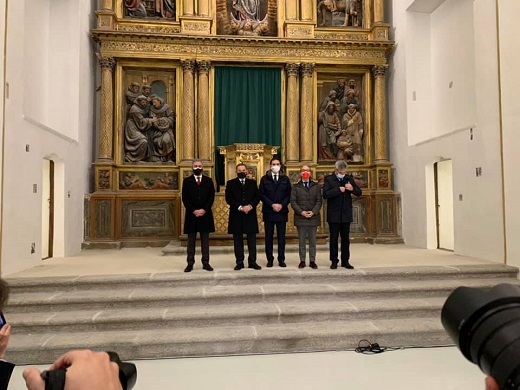 Inauguración de las obras de restauración y rehabilitación para uso cultural de la iglesia del Antiguo Hospital de Simón Ruiz. 