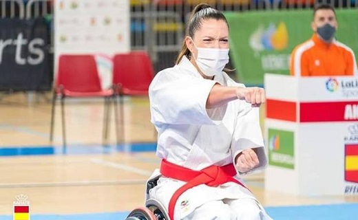 Fernández se convirtió en Campeona del Mundo en 2019. / REAL FEDERACIÓN ESPAÑOLA DE KARATE