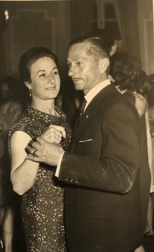 Plácido Gutierrez Monroy y su esposa Angelita
