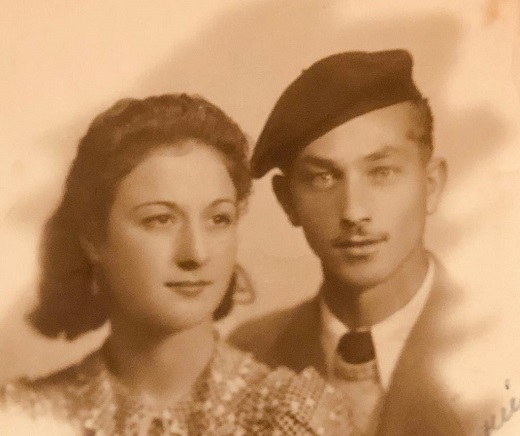 Plácido Gutierrez Monroy y su esposa Angelita