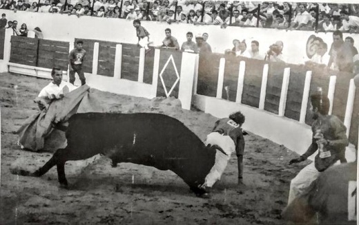 Cogida en el festejo