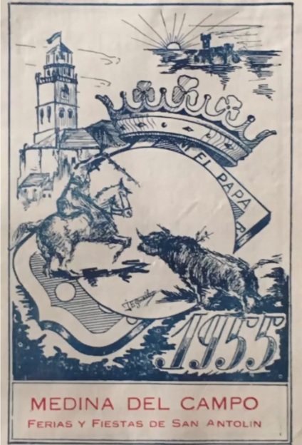 Pincha en el cartel para ver y ecuchar el vídeo de San Antolín 1955 - 2020