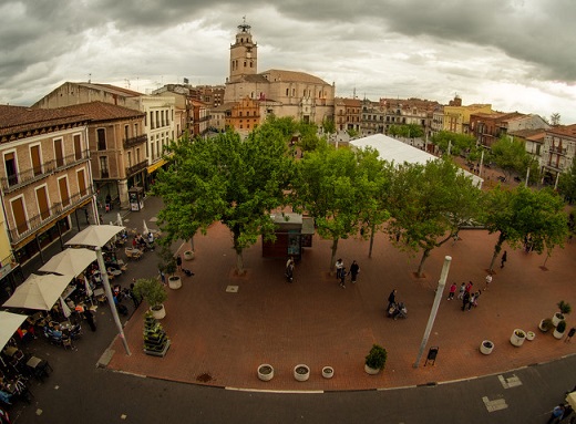 Plaza Mayor de la Hispanidad de Medina del Campo. Foto: Turismo de Medina del Campo