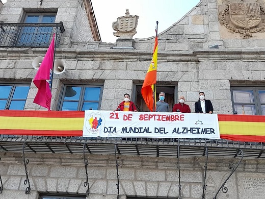 AFAMEC y el Ayuntamiento de Medina del Campo conmemoran el Día Mundial del Alzheimer.