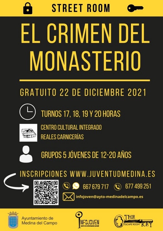 Cartel Crimen delnMonasterio.